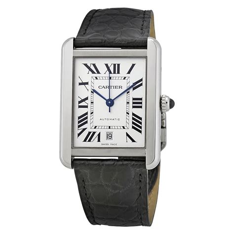 mens tank watch cartier|pre owned cartier tank watches.